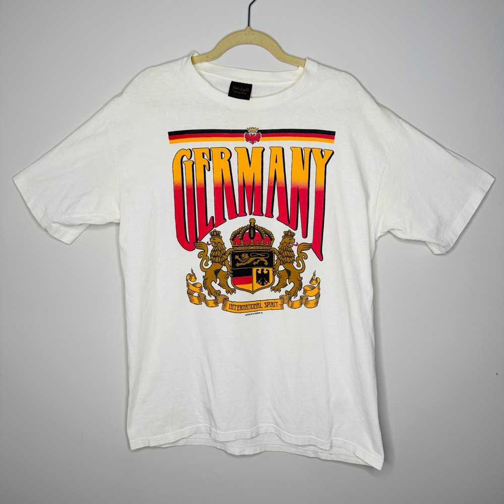 Germany International Spirit Vintage Tshirt Touch of Gold by Spring Ford MI USA